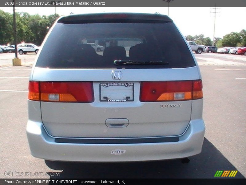 Havasu Blue Metallic / Quartz 2003 Honda Odyssey EX