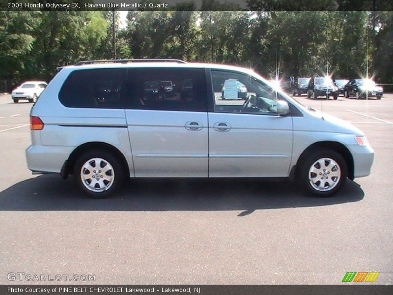 Havasu Blue Metallic / Quartz 2003 Honda Odyssey EX