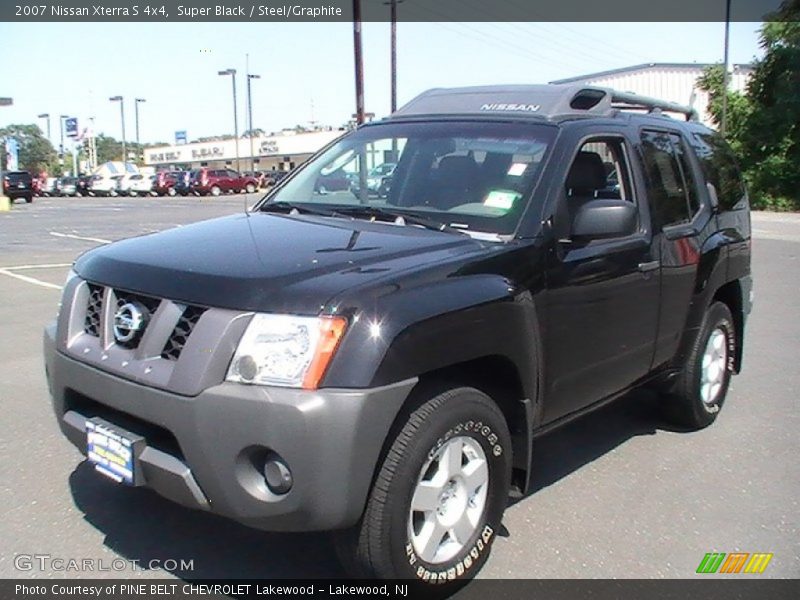 Super Black / Steel/Graphite 2007 Nissan Xterra S 4x4