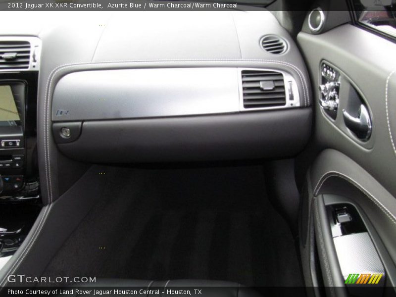 Azurite Blue / Warm Charcoal/Warm Charcoal 2012 Jaguar XK XKR Convertible