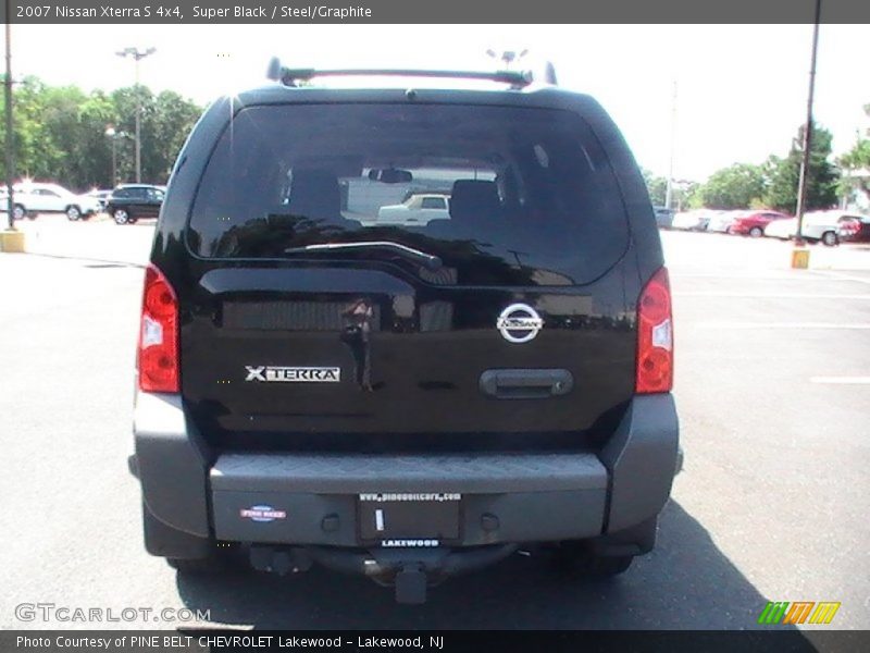 Super Black / Steel/Graphite 2007 Nissan Xterra S 4x4