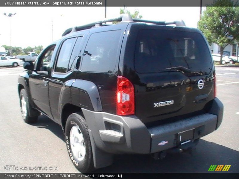 Super Black / Steel/Graphite 2007 Nissan Xterra S 4x4