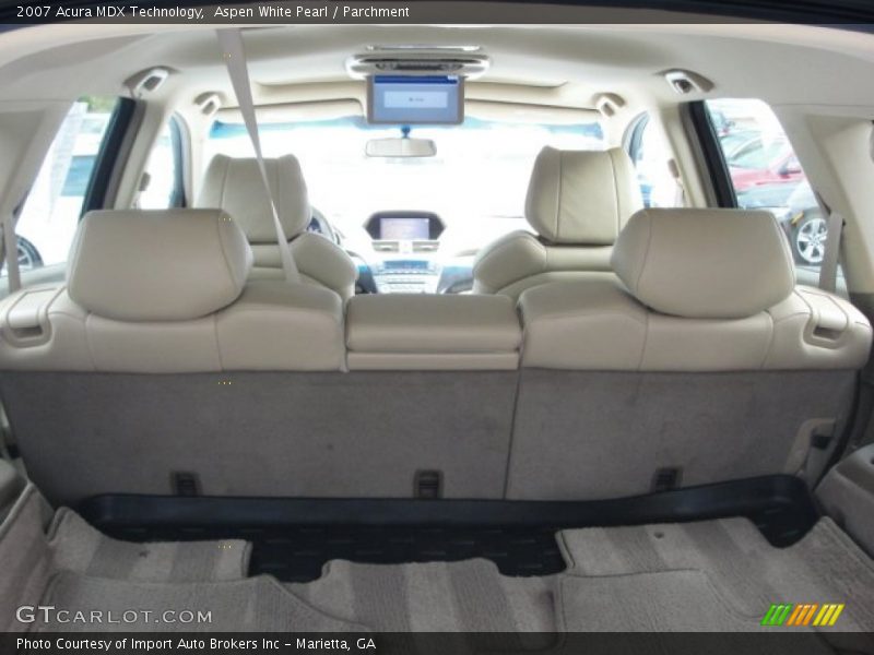 Aspen White Pearl / Parchment 2007 Acura MDX Technology