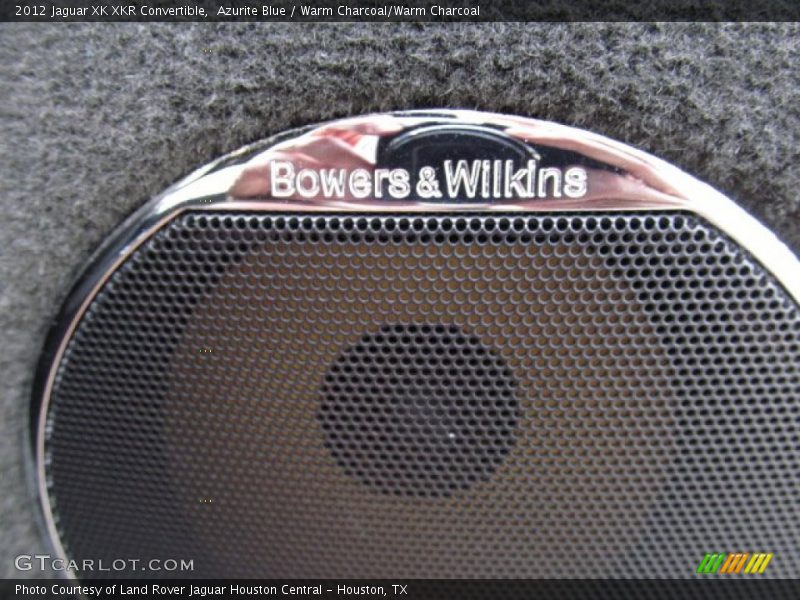 Azurite Blue / Warm Charcoal/Warm Charcoal 2012 Jaguar XK XKR Convertible