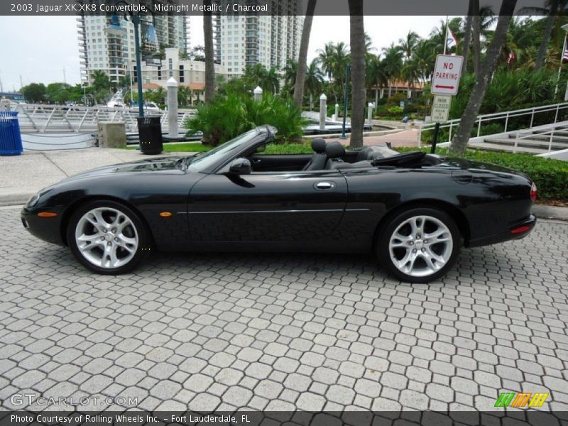  2003 XK XK8 Convertible Midnight Metallic