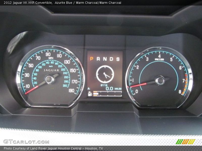  2012 XK XKR Convertible XKR Convertible Gauges