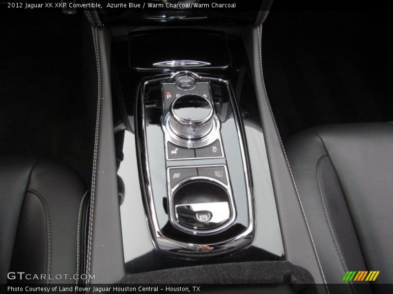 Azurite Blue / Warm Charcoal/Warm Charcoal 2012 Jaguar XK XKR Convertible