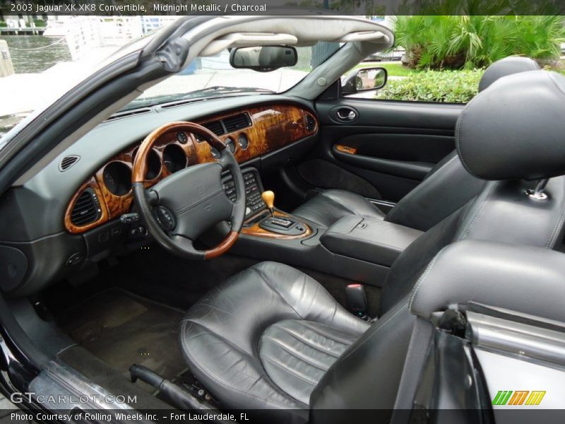 2003 XK XK8 Convertible Charcoal Interior
