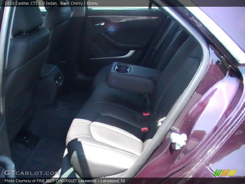 Black Cherry / Ebony 2010 Cadillac CTS 3.0 Sedan
