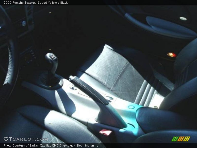 Speed Yellow / Black 2000 Porsche Boxster
