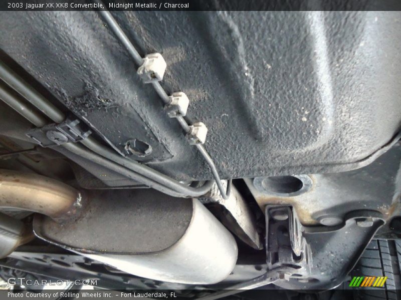 Undercarriage of 2003 XK XK8 Convertible