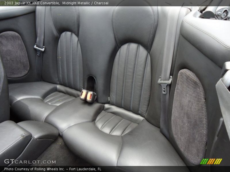 Rear Seat of 2003 XK XK8 Convertible