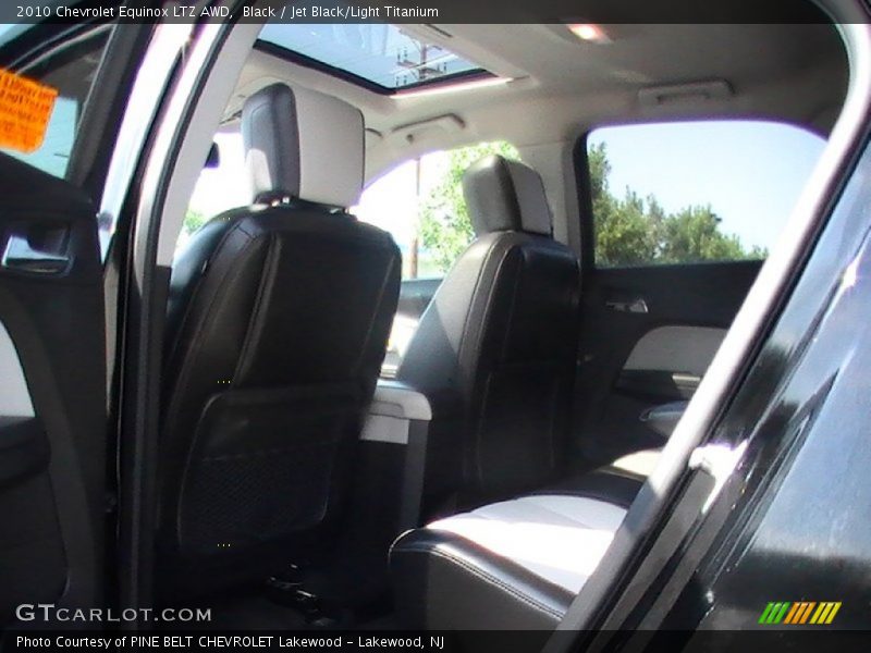 Black / Jet Black/Light Titanium 2010 Chevrolet Equinox LTZ AWD