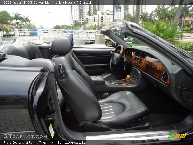  2003 XK XK8 Convertible Charcoal Interior