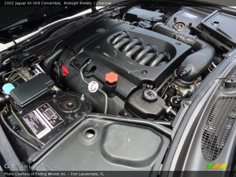  2003 XK XK8 Convertible Engine - 4.2 Liter DOHC 32-Valve V8