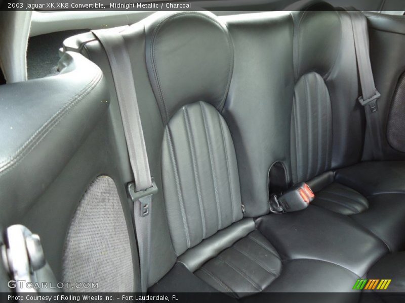 Rear Seat of 2003 XK XK8 Convertible