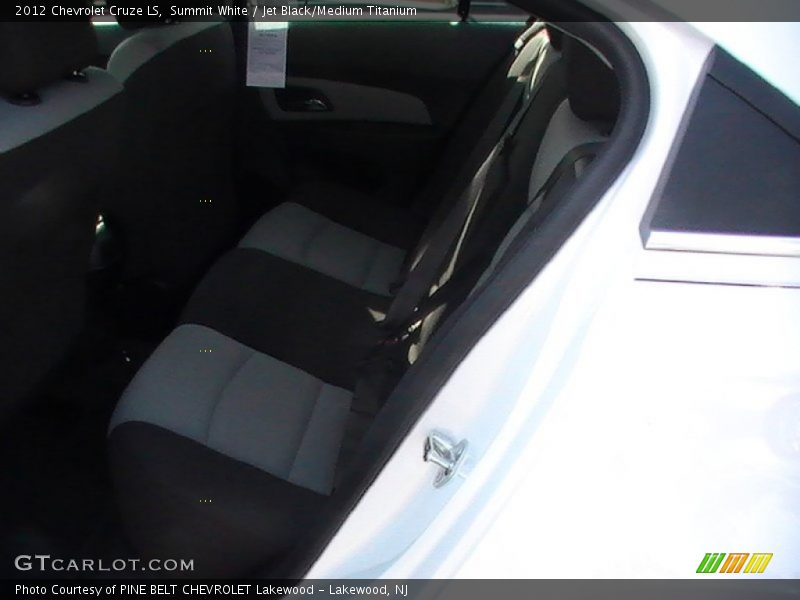 Summit White / Jet Black/Medium Titanium 2012 Chevrolet Cruze LS