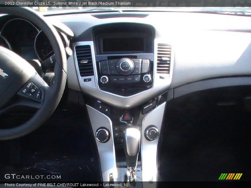 Summit White / Jet Black/Medium Titanium 2012 Chevrolet Cruze LS