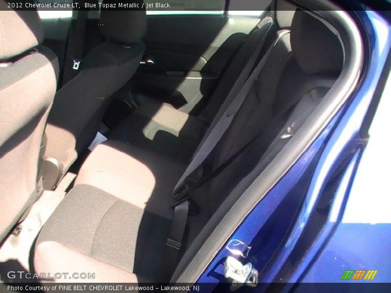 Blue Topaz Metallic / Jet Black 2012 Chevrolet Cruze LT
