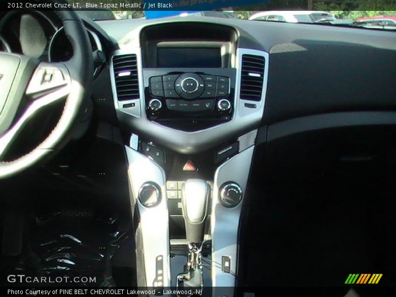 Blue Topaz Metallic / Jet Black 2012 Chevrolet Cruze LT