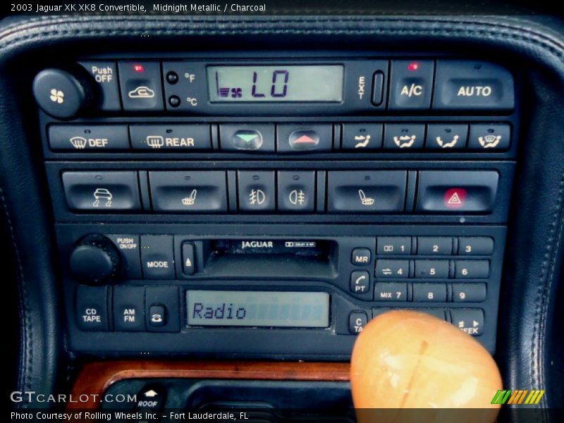 Controls of 2003 XK XK8 Convertible