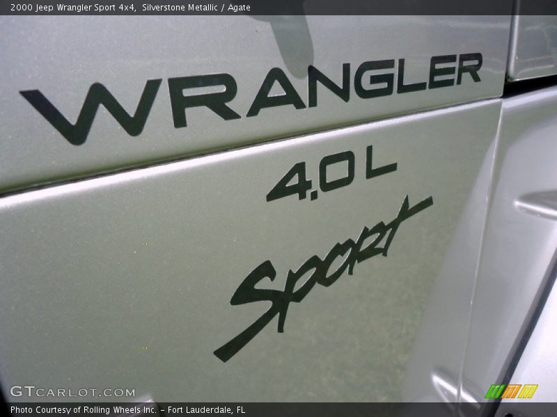  2000 Wrangler Sport 4x4 Logo