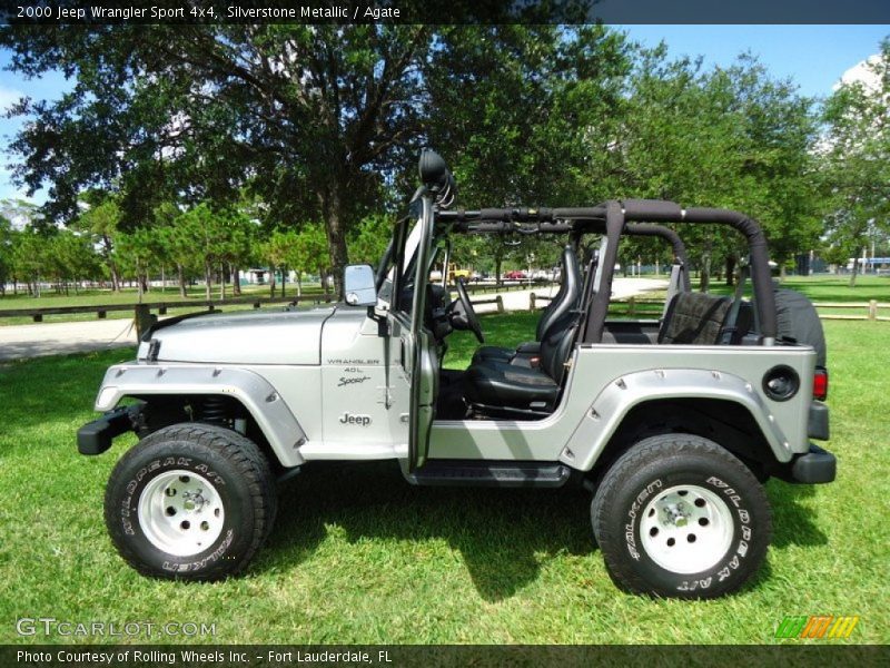  2000 Wrangler Sport 4x4 Silverstone Metallic