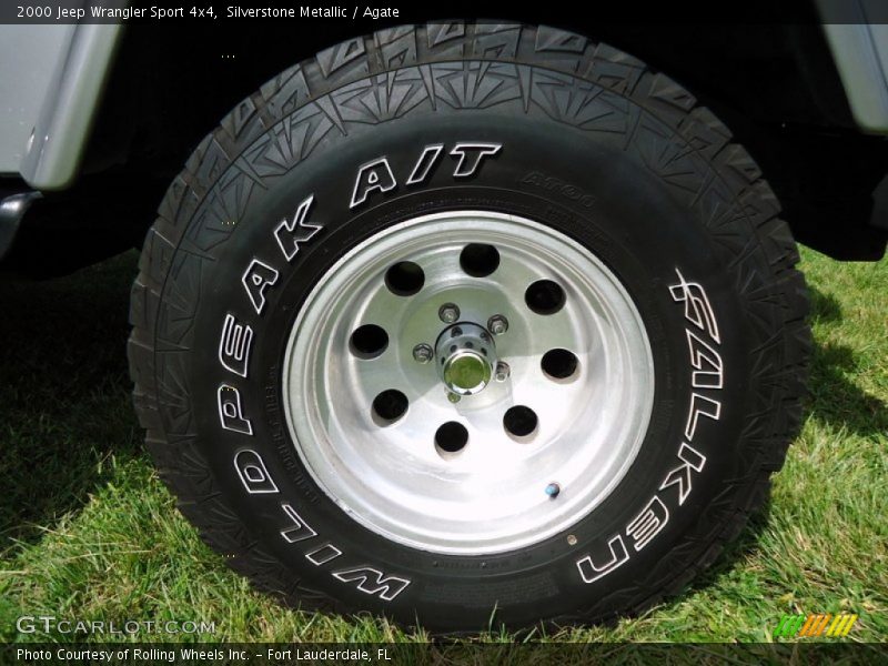 Custom Wheels of 2000 Wrangler Sport 4x4