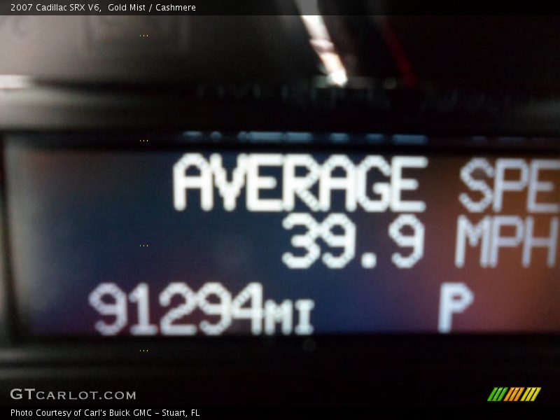 Gold Mist / Cashmere 2007 Cadillac SRX V6