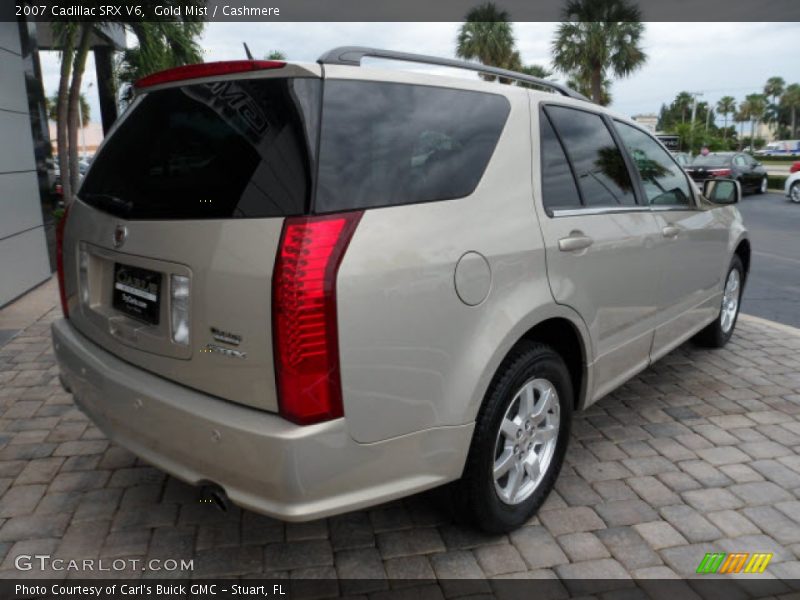 Gold Mist / Cashmere 2007 Cadillac SRX V6
