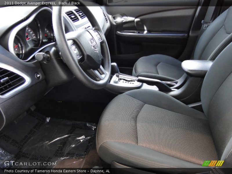 Black / Black 2011 Dodge Avenger Express