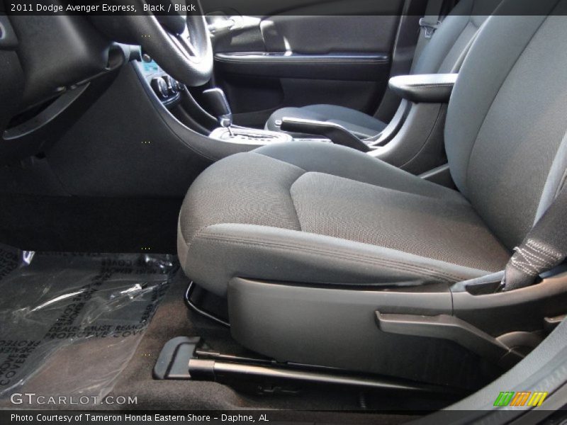 Black / Black 2011 Dodge Avenger Express