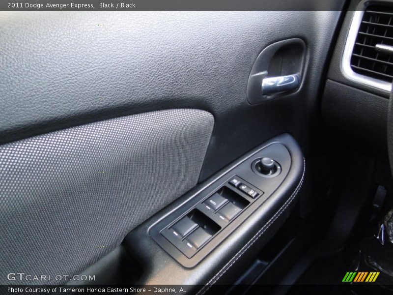 Black / Black 2011 Dodge Avenger Express