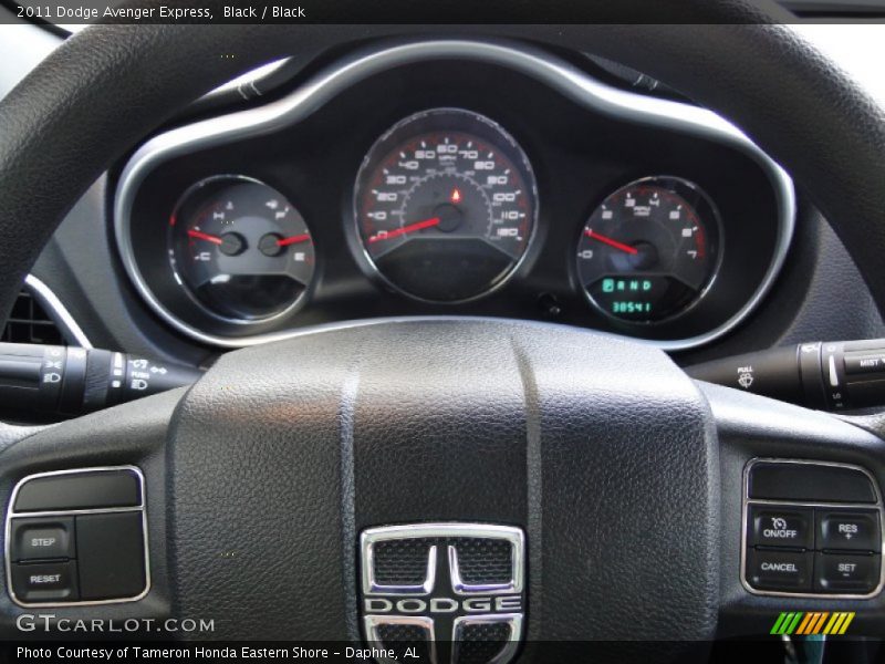 Black / Black 2011 Dodge Avenger Express