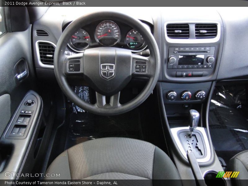 Black / Black 2011 Dodge Avenger Express