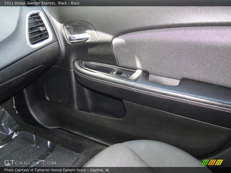 Black / Black 2011 Dodge Avenger Express