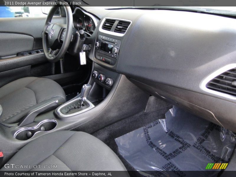 Black / Black 2011 Dodge Avenger Express