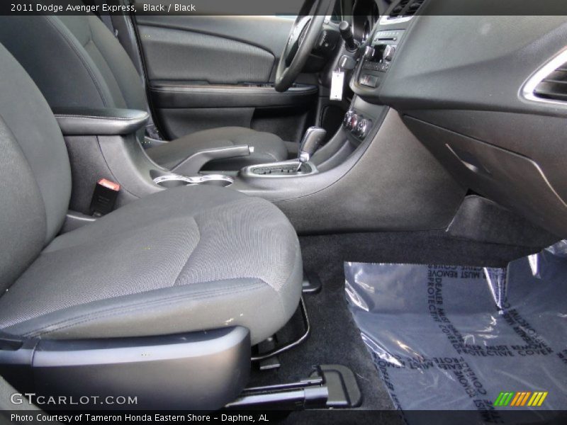 Black / Black 2011 Dodge Avenger Express