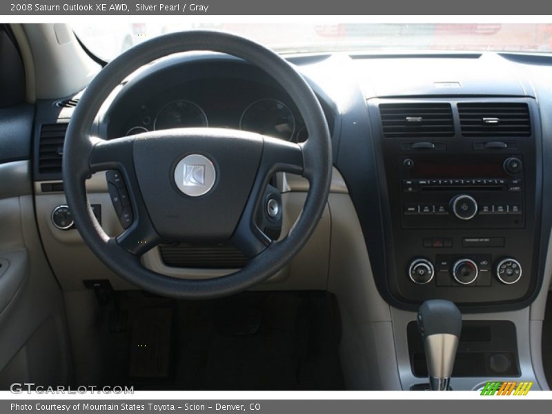Silver Pearl / Gray 2008 Saturn Outlook XE AWD