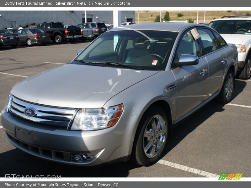 Silver Birch Metallic / Medium Light Stone 2008 Ford Taurus Limited