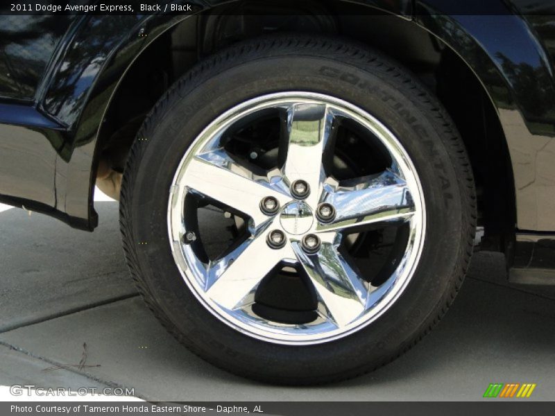 Black / Black 2011 Dodge Avenger Express