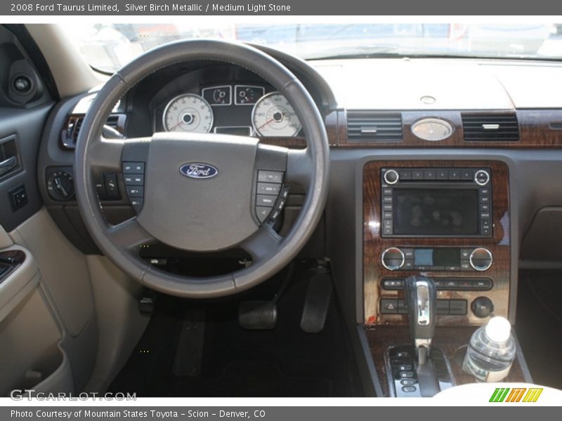 Silver Birch Metallic / Medium Light Stone 2008 Ford Taurus Limited