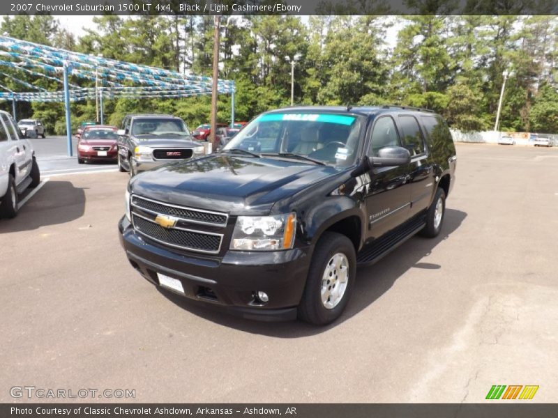 Black / Light Cashmere/Ebony 2007 Chevrolet Suburban 1500 LT 4x4