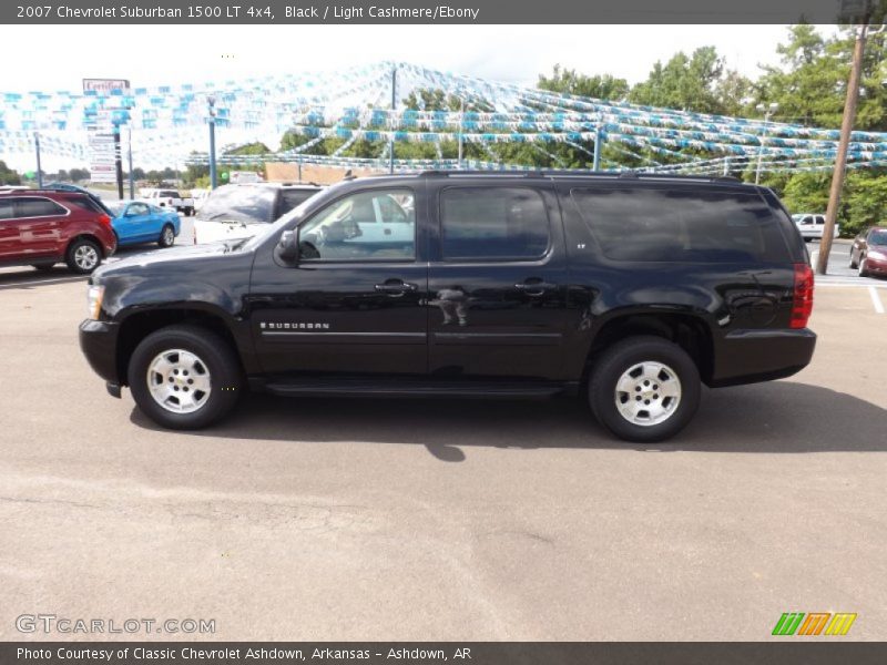 Black / Light Cashmere/Ebony 2007 Chevrolet Suburban 1500 LT 4x4