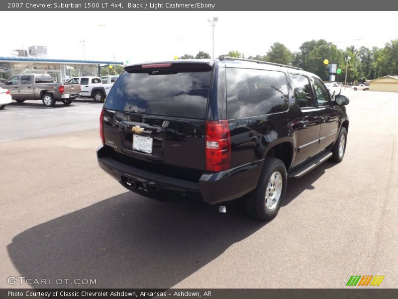 Black / Light Cashmere/Ebony 2007 Chevrolet Suburban 1500 LT 4x4