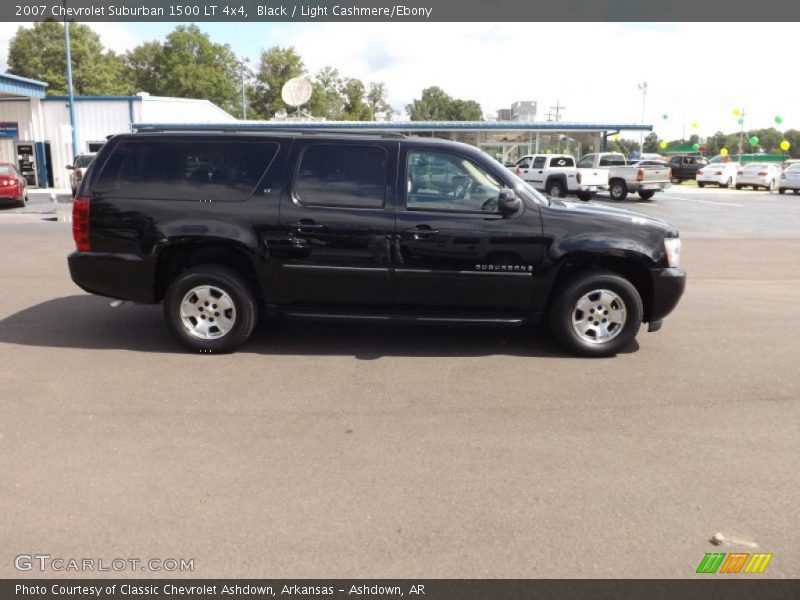 Black / Light Cashmere/Ebony 2007 Chevrolet Suburban 1500 LT 4x4