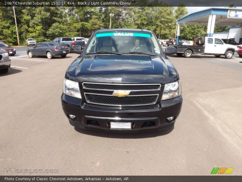 Black / Light Cashmere/Ebony 2007 Chevrolet Suburban 1500 LT 4x4