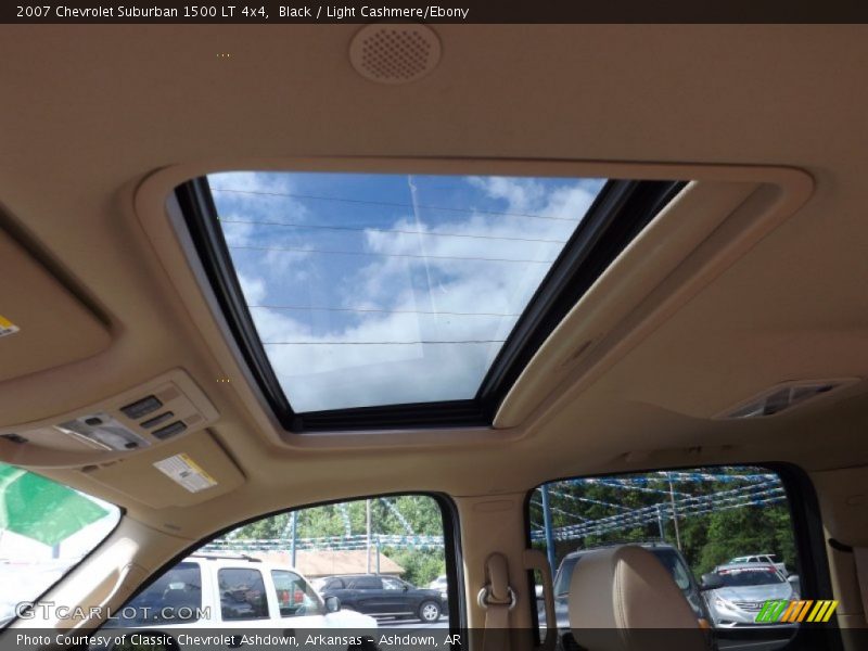 Black / Light Cashmere/Ebony 2007 Chevrolet Suburban 1500 LT 4x4