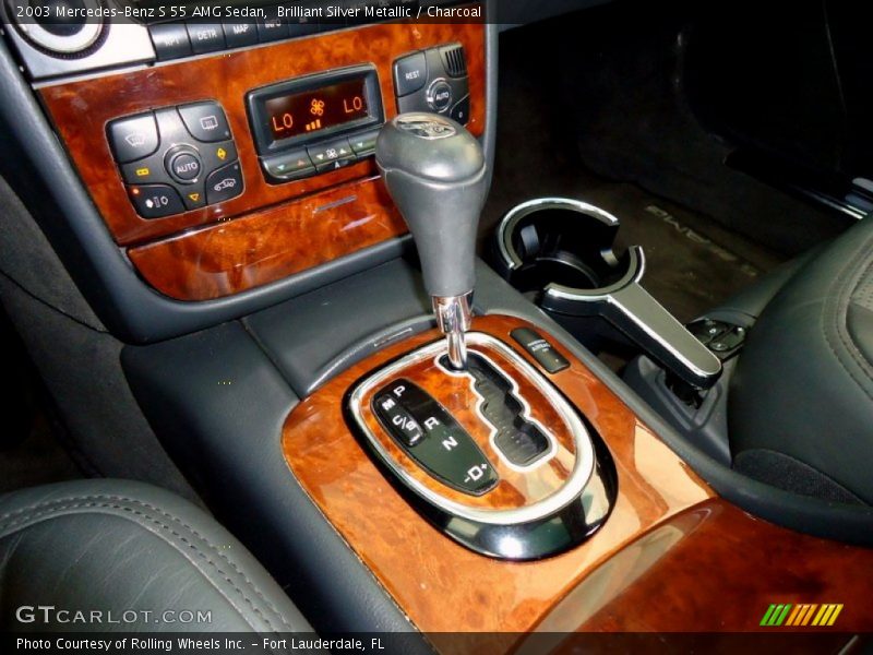  2003 S 55 AMG Sedan 5 Speed Automatic Shifter