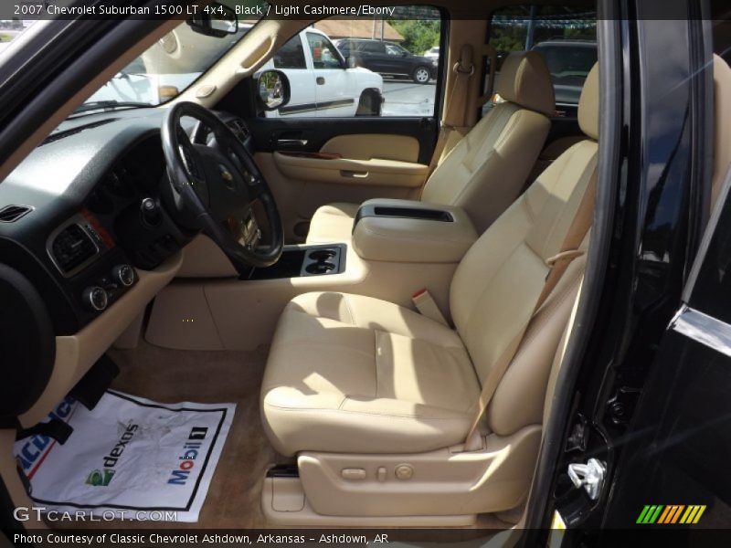 Black / Light Cashmere/Ebony 2007 Chevrolet Suburban 1500 LT 4x4